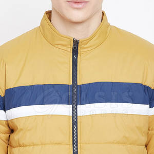 2025 Chaquetas Puffer Estilo personalizado Hombres Chaquetas Puffer de lana Precio al por mayor Chaquetas Puffer de manga larga - Product Image 6