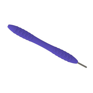 Purple Silicone Dental Mirror Handle Manual <b>Tooth</b> <b>Cleaning</b> <b>Tool</b> Ergonomic Design Autoclavable Reusable Manufacturer Pakistan - Product Image 5