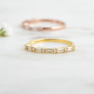 Classical <b>Ring</b> Jewelry for Women Silver Boho Style Jewelry 925 Sterling Silver White Topaz Gemstone Handmade <b>Ring</b> Gift for Wife - Product Image 5