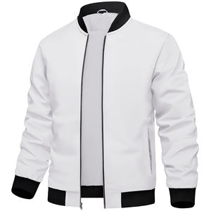 Nueva gran oferta, nombre de equipo personalizado, Letterman, moda de alta calidad, bombardero de invierno para hombre, parches bordados, chaqueta Universitaria de Trabajo para hombre - Product Image 1