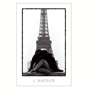 Póster de la Torre Eiffel de París para decoración de pared - Product Image 1