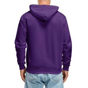 Sweat-shirts à capuche unisexes de haute qualité pour hommes, coupe classique, logo personnalisé, polyester/coton, molleton, automne - Product Image 6