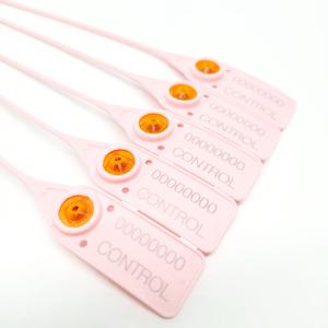 Flecha V2 Pink Plastic Pull Tight Seal para servicios de entrega - Product Image 2
