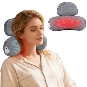 Bantal Pijat Leher dengan Pemanas Berkualitas Terjamin, Pijat Getar Pintar untuk Meredakan Nyeri Otot, Siap Grosir - Product Image 1