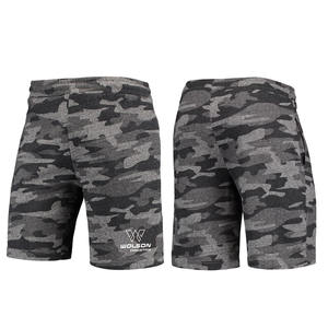 Wholesale Custom logo <b>Men</b> Sweat Shorts Embroidered <b>Men's</b> <b>Jogger</b> Gym <b>Camo</b> Shorts 100% Cotton Wholesale Sweat Shorts For Unisex. - Product Image 4