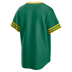 Camiseta de equipo de atletismo transpirable para hombre, camiseta de práctica de jugadores de béisbol americanos OEM de talla grande, venta al por mayor a granel - Product Image 6