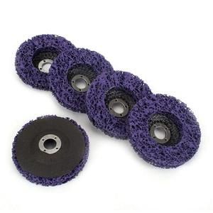 Disque de décapage de peinture violet de 4 pouces et 4,5 pouces et disque de nettoyage - Product Image 1