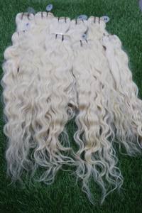 ผมมนุษย์ผมชาวอินเดียเรมี่เกรด9A ผมช่อเป็นลอนธรรมชาติขนาด28นิ้วยืดได้ - Product Image 2