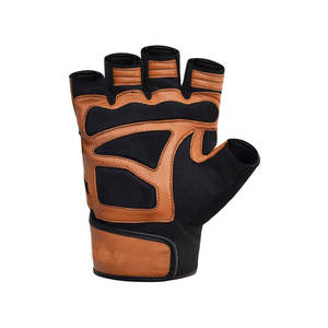 Guantes de Fitness de Medio Dedo con Logotipo Personalizado, de Alta Calidad, Transpirables, para Levantamiento de Pesas en Gimnasio, para Adultos - Product Image 3