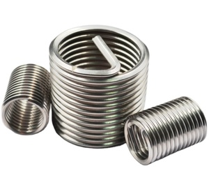 <span class=keywords><strong>Inserts</strong></span> hélicoïdaux métriques UNC M2-M42 en acier inoxydable SUS304, entièrement <span class=keywords><strong>filetés</strong></span>, à serrage par vis sans boulon, vente directe usine - Product Image 4