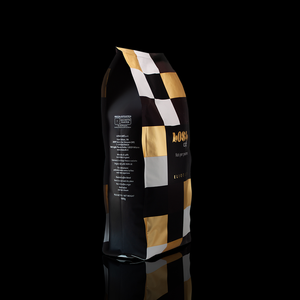 Grains de café torréfiés italiens ELIODORO de haute qualité 75% Arabica 25% Robusta 1 kg barre de sac de grains entiers - Product Image 3