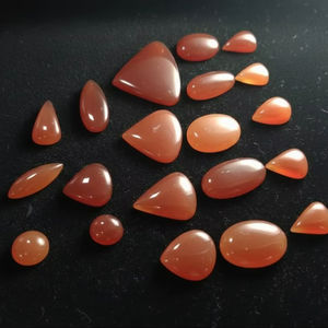 Pierre précieuse naturelle de qualité supérieure, cornaline, cabochon lisse, pierres précieuses en vrac en ligne, pierres précieuses pour femmes, best-seller, pierre précieuse en forme de poire - Product Image 2