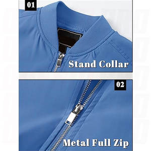 Blousons Bomber de Haute Qualité Multi-Poches Personnalisables en Polyester pour Hommes et Femmes – Coupe-Vent Brodé à Bas Prix – Fournisseur en Gros Streetwear - Product Image 5