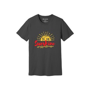 เสื้อยืดผ้าฝ้าย100% พิมพ์ลายด้วยความมีน้ำใจขนาด160 180ถึงหนักมี12สีที่สามารถปรับแต่งดีไซน์และการจัดวางของคุณเองได้ - Product Image 4