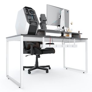 Soporte para Caja Eléctrica Bajo Encimera KHD001 Blanco para Gestión de Cables y Accesorios - Product Image 4