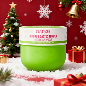 <span class=keywords><strong>Masque</strong></span> de soin des <span class=keywords><strong>cheveux</strong></span> concentré biologique à base de plantes sans sulfate Crème hydratante et réparatrice adoucissante Traitement à domicile longue durée - Product Image 1