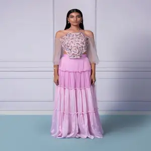 Новая коллекция, набор Eden Lehenga по доступной цене от ИНДИЙСКОГО Производителя, Высококачественная экспортная одежда