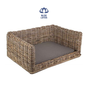 Lit pour animaux de compagnie en rotin écologique - Product Image 5