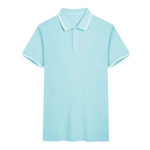 Trendy Custom <b>Men's</b> <b>Pink</b> Polo <b>T</b>-<b>Shirt</b> Summer Streetwear Cotton Golf <b>Shirt</b> OEM Embroidered Logo Collar Tee - Product Image 1