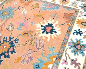 Alfombra Moderna Oushak de Lujo Hecha a Mano, Hermosos Nudos Hechos a Mano, Alfombras y Juegos de Alfombras Turcas/Persas Personalizables en Tamaño y Diseño - Product Image 2