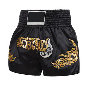 Short de boxe MMA avec logo personnalisé en gros Prix réduit MOQ bas Vêtements de sport pour les arts martiaux avec broderie et sublimation - Product Image 4