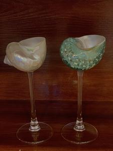 Coupe de coquillage de luxe: gobelet élégant fait à la main pour les fêtes de mariage et la décoration de table inspirée de l'océan Vietnam - Product Image 2