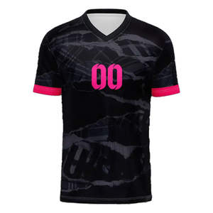 Venta al por mayor 2025 nuevo uniforme de fútbol Deportivo logotipo personalizado impresión uniforme de fútbol camisetas de fútbol sublimación transpirable camiseta de fútbol - Product Image 3