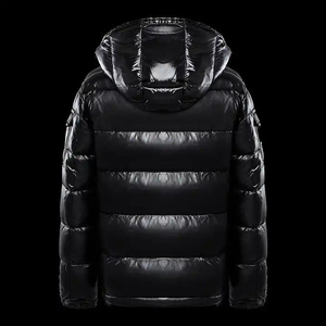 Wholesale Plus Size Men's 2025 Winter Hooded Camouflage Bubble Puffer Jacket Outdoor Waterproof Warm Quilted Custom Polyester - Product Image 2