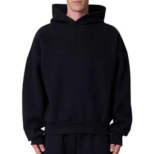 Sudadera con Capucha Personalizada con Logotipo, Gruesa, Extra Grande, 330 g/m², 100 % Algodón, Color Marrón, Sudadera Lisa con Cierre, Estilo Casual para Hombre, Corte Cuadrado, para Invierno - Product Image 3