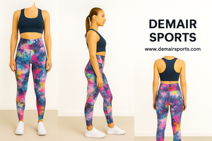 Pantalones de gimnasio de nailon súper elásticos de alta calidad 240GSM para mujer, mallas deportivas de ajuste seco, Yoga, atletismo, cómodo Logotipo de cintura negra - Product Image 2