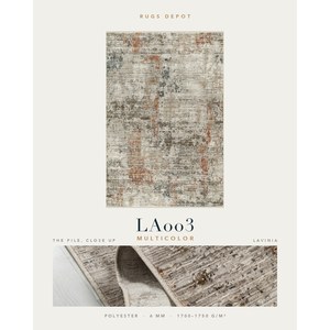 พรมโพลีเอสเตอร์ขายส่ง LAVINIA LA003 หลายสี ผลิตด้วยเครื่องจักร พรมตุรกี สำหรับห้องนั่งเล่น โครงการโรงแรม - Product Image 2