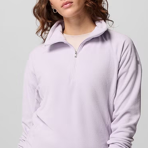 Sudadera de Mujer con Mangas Largas, Diseño de Logotipo Personalizado con Cuello de Cremallera, Precio al por Mayor para Compradores al por Mayor, Diseño Casual de Invierno - Product Image 2