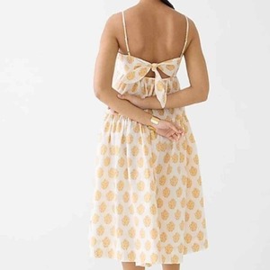 Cómoda túnica de algodón sin mangas tamaño personalizado verano Smock longitud corta más tamaño Midi vestido Casual tanque cintura Natural tejido - Product Image 2