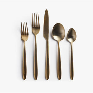 ชุดช้อนส้อมโลหะคลาสสิก เหมาะสำหรับงานเลี้ยงครอบครัว งานเลี้ยงอาหารค่ำพิเศษ งานเฉลิมฉลอง และการจัดโต๊ะอาหารที่มีสไตล์ - Product Image 1