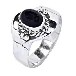 925 Silver Onyx <b>Ring</b> <b>for</b> <b>Men</b> Rhodium Plated <b>Black</b> <b>Stone</b> Gemstone Jewelry Fine Agate <b>Ring</b> Gift - Product Image 1