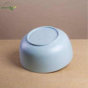 Bol de service en bambou filé classique personnalisé, léger, écologique, bambou naturel pour la vente en gros - Product Image 5