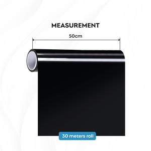 Film pour vitres de voiture en céramique nano Clayton Protecta-Series Noir foncé (0,5 m x 30 m) 2 MIL/2PLY Protection solaire contre la chaleur et les UV - Product Image 3