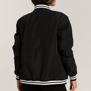 Premium femmes varsity veste laine mélange polaire manches élégant vêtements d'extérieur à la mode collège letterman bombardier en gros - Product Image 6