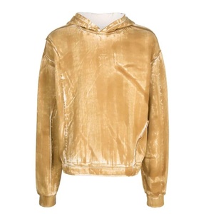 <b>large</b> size OEM 460 Gsm 100% Cotton Heavyweight Acid Washed Oversized Cropped Mens Hoodies Sweatshirt Wash Jackets Casual - Product Image 2