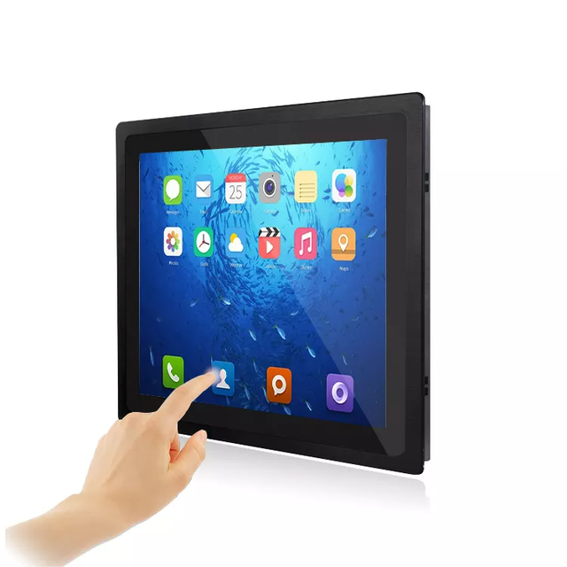 SeeTouch 10.1 Inch  Industrial Touch Screen Monitor USB Interface IP65 Waterproof Open Frame Capacitive Resistive Input New