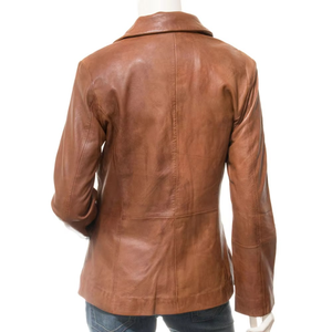 Chaqueta de Cuero Transpirable para Mujer, Tendencia de Otoño, Secado Rápido, Mangas Completas, Precio al por Mayor con MOQ Bajo - Product Image 2