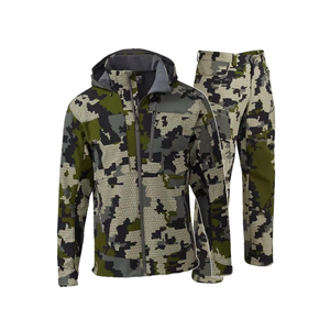 Vêtements personnalisés étanches et respirants pour la pêche, la chasse et le tir, uniforme tactique à longue fermeture éclair pour hommes, camouflage - Product Image 3