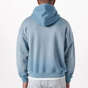 Heavyweight OEM ODM Hoodies Plain <b>Pullover</b> <b>Men</b> Custom Hoodie 3D Puff Print Logo <b>Men</b> Women Oversized Winter Fleece Hoodies - Product Image 4