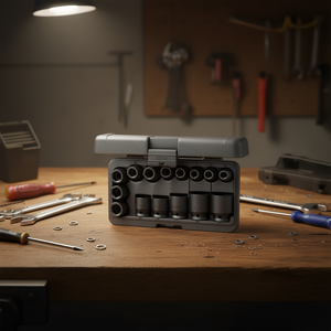 Jeu de douilles à chocs Gedore 1/2'' 15 pièces, produit durable pour usage domestique - Product Image 3