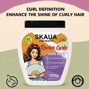 ครีมนวดผมแบบไม่ต้องล้างออก Revive Curls สำหรับผมหยิกฟู ช่วยเพิ่มความชุ่มชื้น ลดการชี้ฟู ดูแลลอนผม แบรนด์ส่วนตัว - Product Image 4