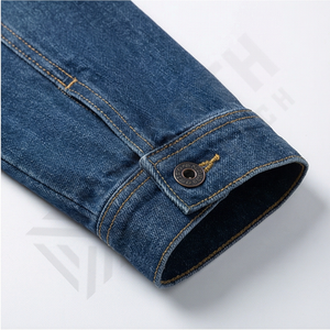 Chaqueta Vaquera Informal para Hombre, Hecha a Medida, con Botones, Impermeable, Transpirable, 100% Algodón, Talla Grande, Moderna y Duradera - Product Image 6