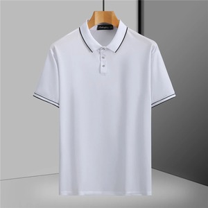 POLO T-shirt Personnalisation gratuite Impression Logo Image Conception vêtements de travail T-shirt Uniforme Culturel Chemise Entreprise Travail Costume Unisexe - Product Image 4
