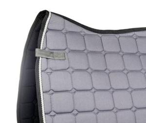 Selle anglaise Maizan International de haute qualité, gris clair, durable, pour le saut d'obstacles, rembourrage en mousse souple, respirant, en coton - Product Image 2