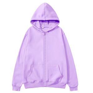 Sweat-shirt à capuche unisexe zippé 2025, cardigan, sweat-shirt uni, vêtements de sport pour l'automne et l'hiver - Product Image 5