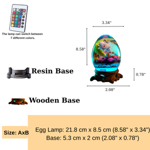 Lamp custom resin, Snolax lamp resin, custom <b>night</b> <b>light</b>, po.ke.mon lamp epoxy, art deco lamp, Personalized gift, Handmade gift - Product Image 4